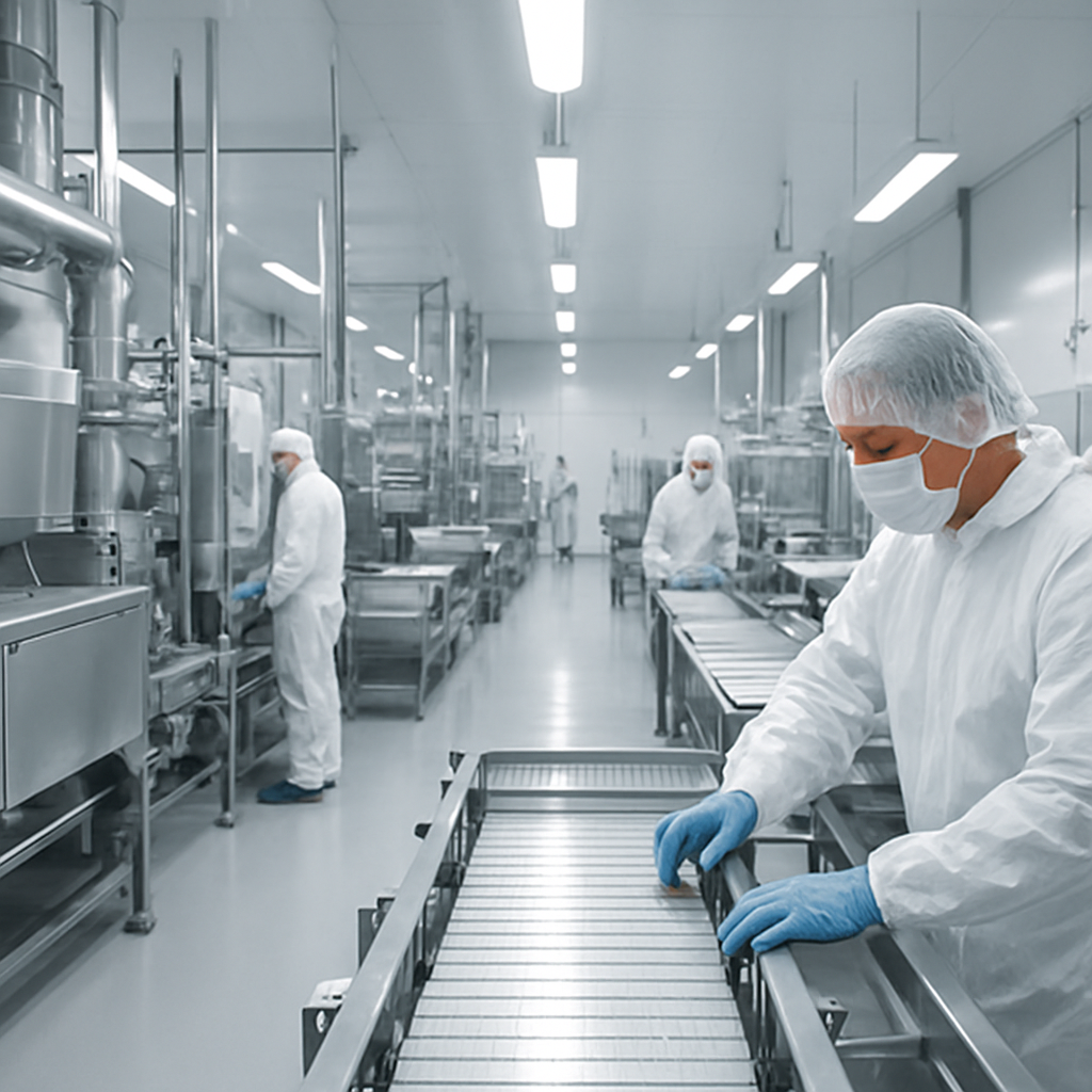 Food Processing metal fabrication